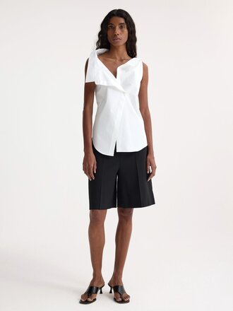 Róhe Deconstructed off-shoulder top Róhe Deconstructed off-shoulder top