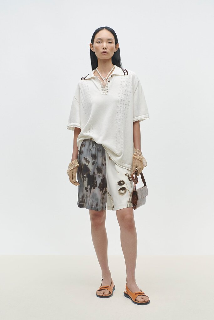 Cordera Cordera // Printed bermuda
