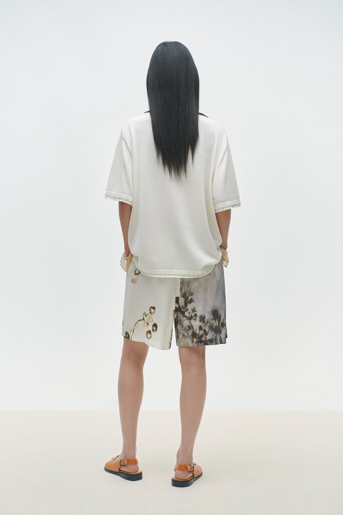 Cordera Cordera // Printed bermuda