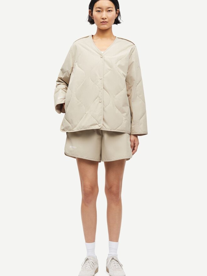 Samsoe Samsoe ヘリンボーンコート　サイズM Samsøe Samsøe Sarobin Z Jacket - Greige – The Frankie Shop