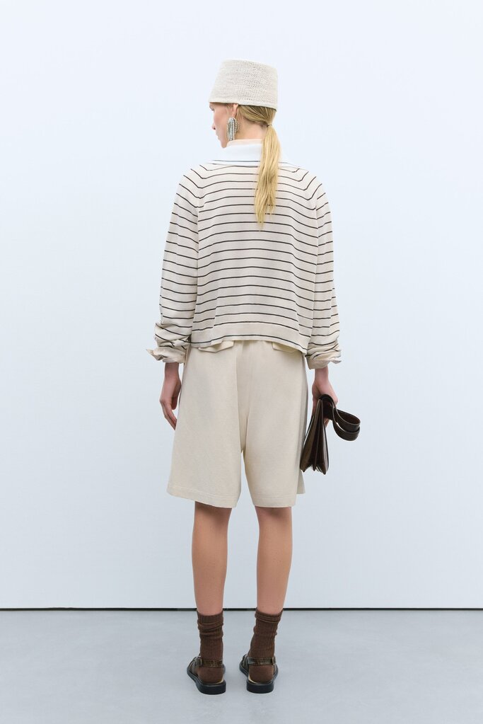 Cordera Cordera // Organic Cotton Striped Polo