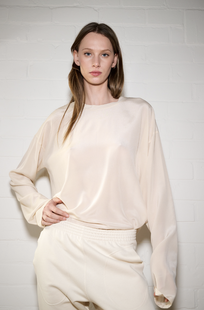 Monique van Heist MvH // Lol Mini Longsleeve Silk