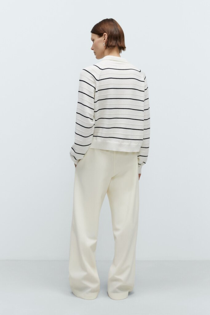 Cordera Cordera // Merino Wool Striped Polo