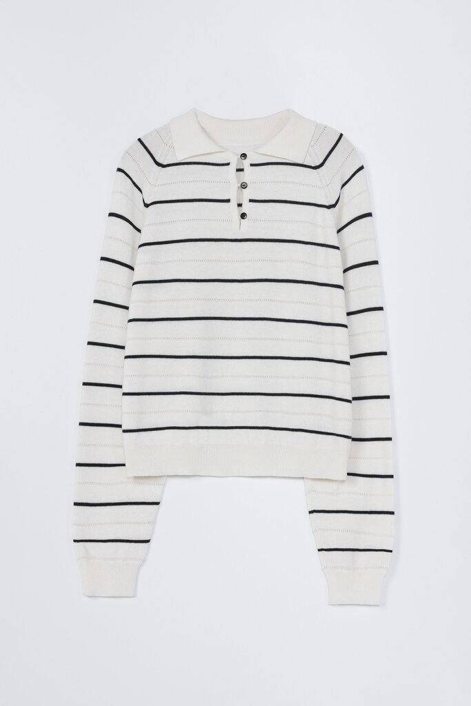 Cordera Cordera // Merino Wool Striped Polo