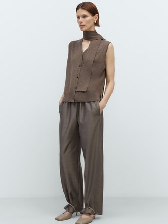 Cordera Merino Wool Lace Waistcoat Cordera Merino Wool Lace Waistcoat