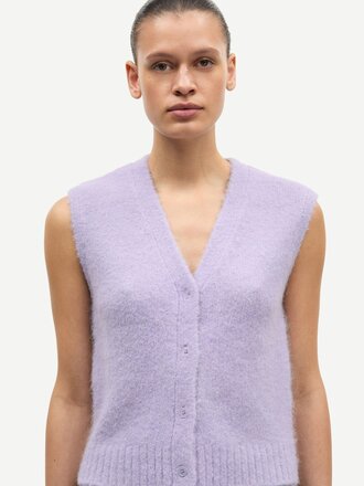 Samsoe Samsoe Sajeanne Vest Wisteria