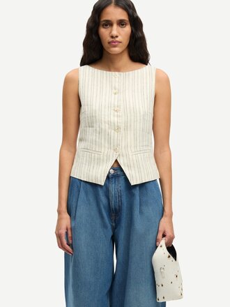 Samsoe Samsoe Saloves Vest Stripe