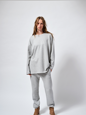 Monique van Heist Boy XL longsleeve Grey Sweat