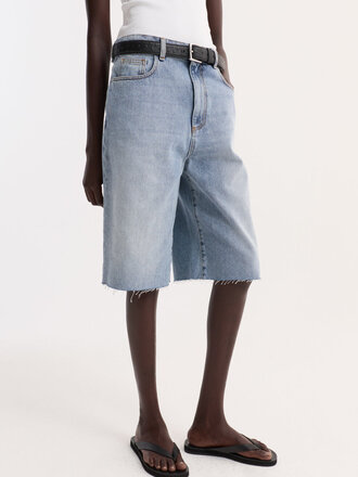 Róhe Baggy fit denim short