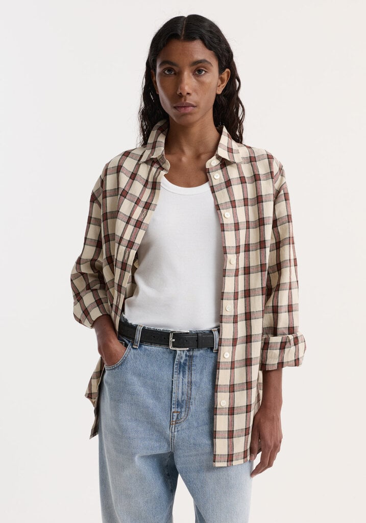 Róhe Róhe // Oversized check shirt