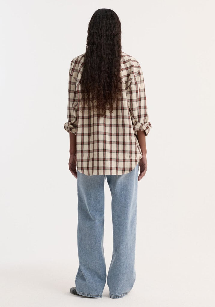 Róhe Róhe // Oversized check shirt
