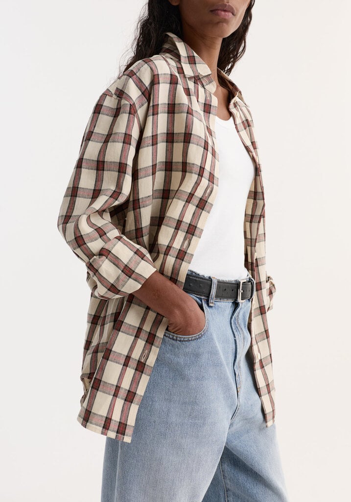 Róhe Róhe // Oversized check shirt