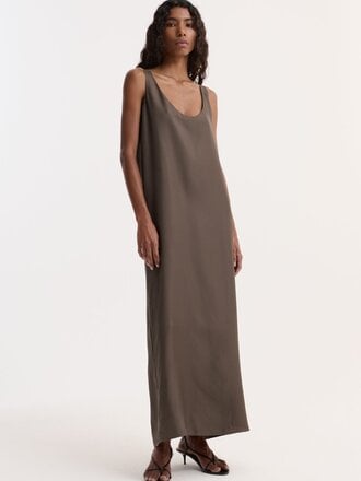 Róhe Silk scoop-neck dress
