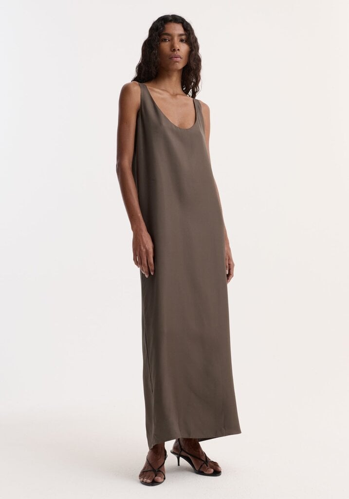 Róhe Róhe // Silk scoop-neck dress