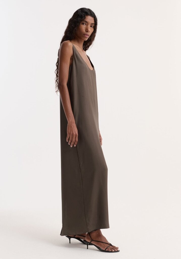Róhe Róhe // Silk scoop-neck dress