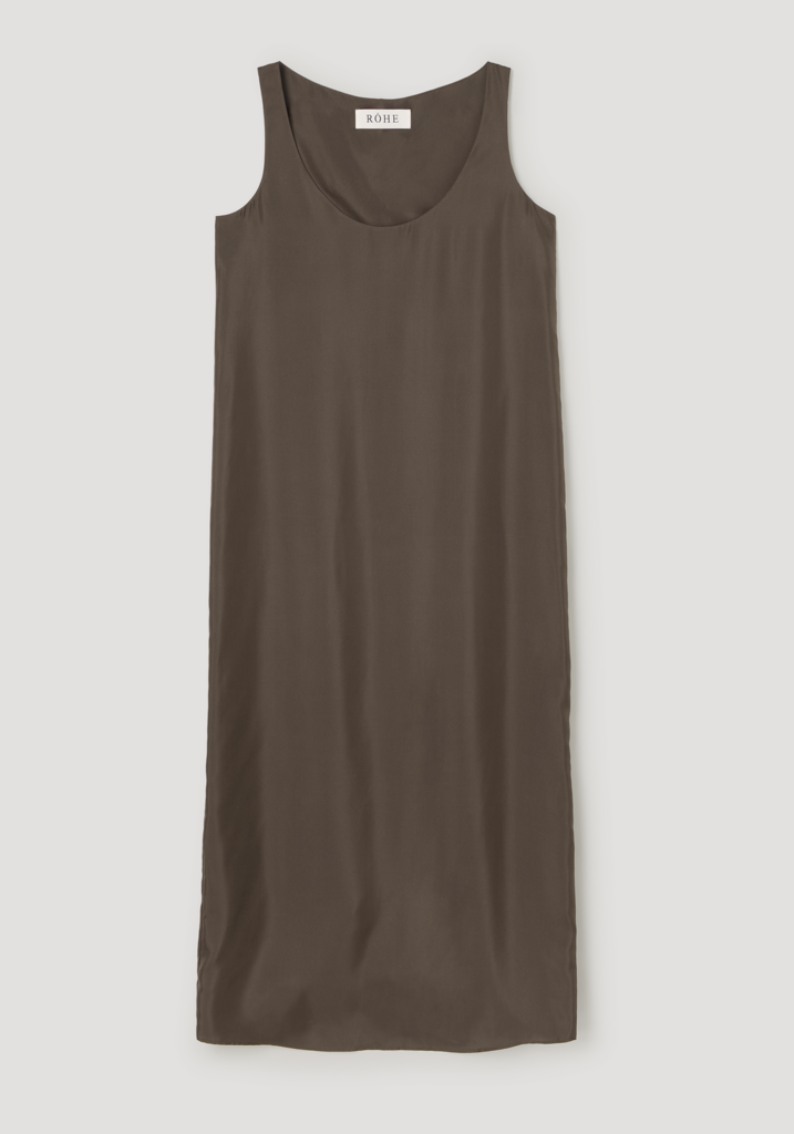 Róhe Róhe // Silk scoop-neck dress