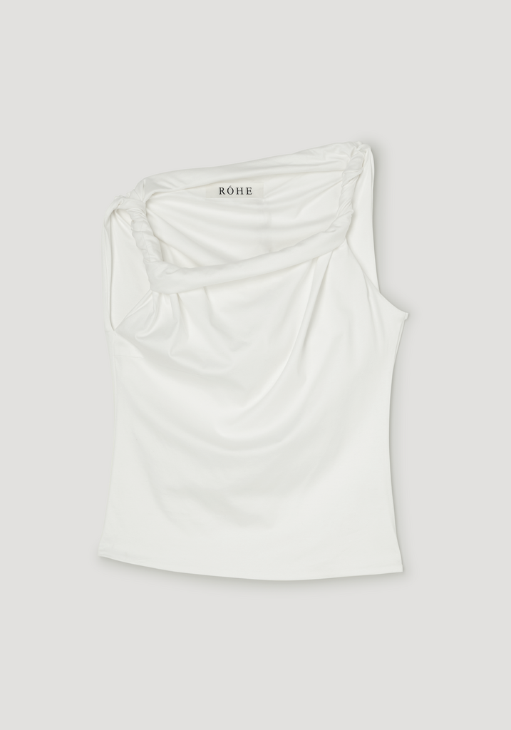 Róhe Róhe // Sculptural cotton silk top