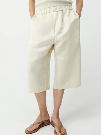Cordera Satin Capri Pants