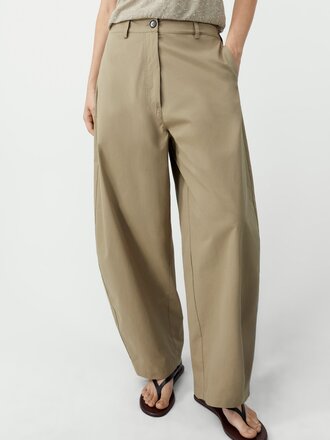 Cordera Cotton Curved Pants