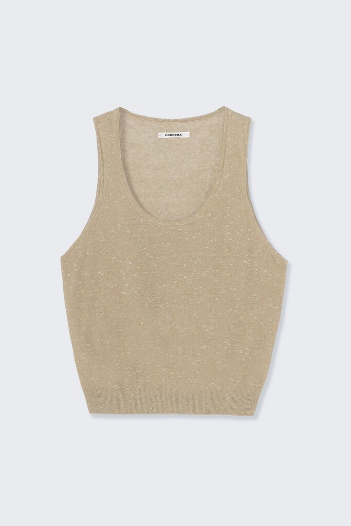 Cordera Cordera // Flecked Tank Top