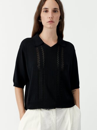 Cordera Lace Polo
