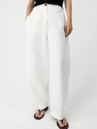 Cordera Cotton & Linen Curved Pants