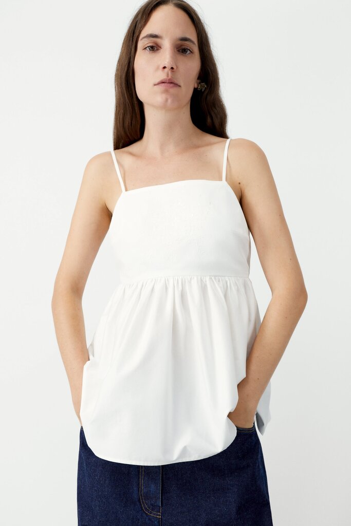 Cordera Cordera // Cotton Embroidered Top