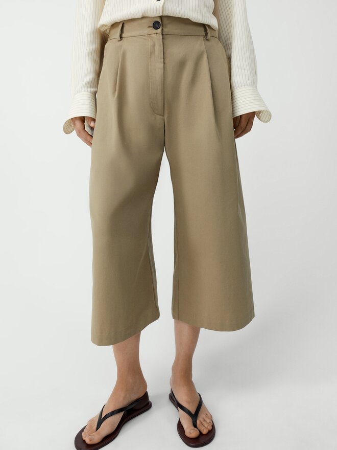 MONICA CORDERA リネンバルーンシルエットパンツ MONICA CORDERA モニカコルデラ ニットパンツ Bshop MONICA CORDERA