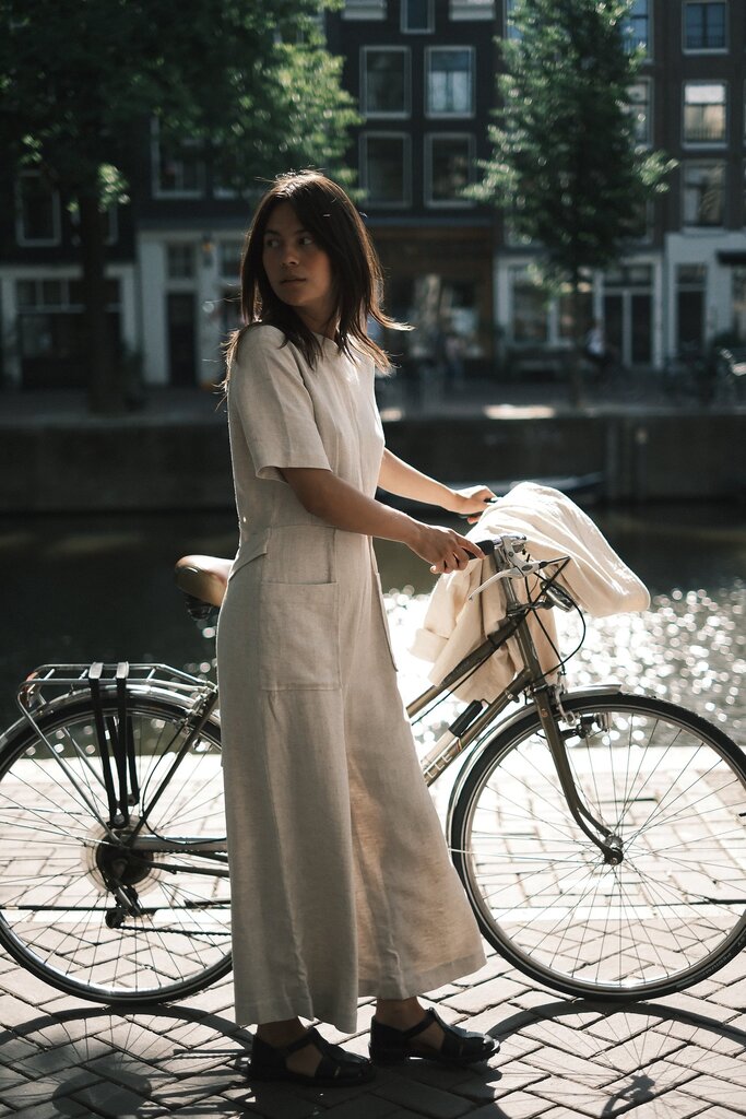 7115 7115 // Mandarin Jumpsuit