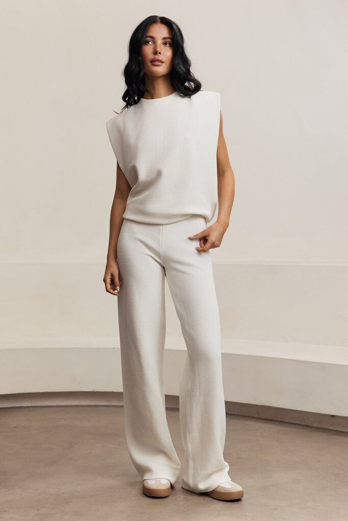 Lune Lune // Moon padded shoulder top