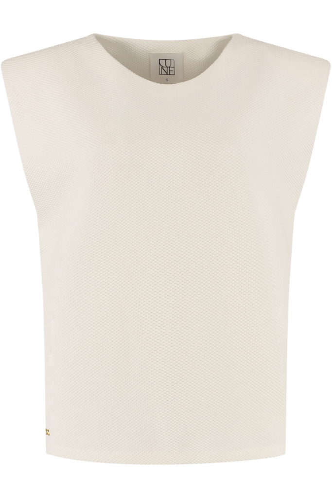 Lune Lune // Moon padded shoulder top