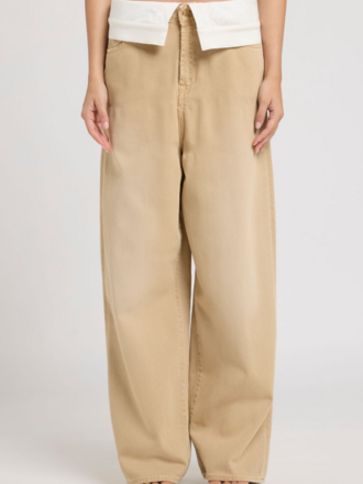 Seven for all Mankind Double Layer Slouchy Wide