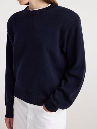 Róhe Statement shoulder crewneck