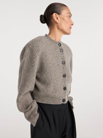 Róhe Statement mouliné cardigan