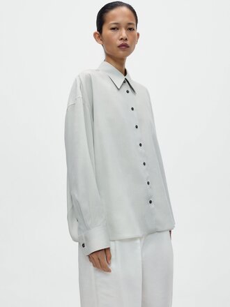 Cordera Pinstriped Oversized Shirt