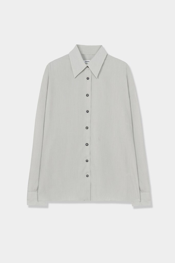 Cordera Cordera // Pinstriped Oversized Shirt