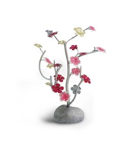 Metalen decoratie bloem