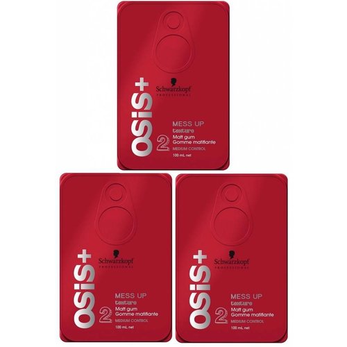 Schwarzkopf Osis Mess Up 3 Stuks, VOORDEEL PAKKET! Schwarzkopf Osis Mess Up 3 Stuks, VOORDEEL PAKKET!