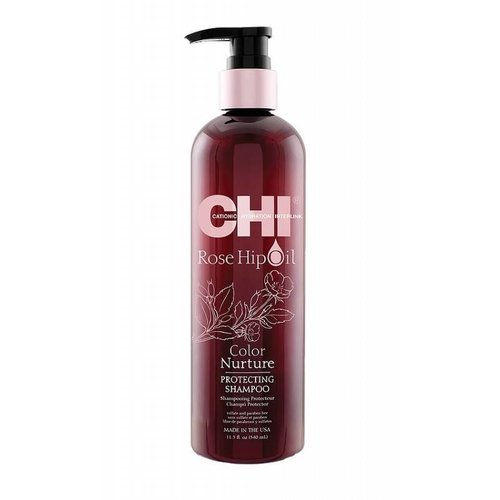 Shampooing protecteur de couleur à l'huile de rose musquée 340 ml 