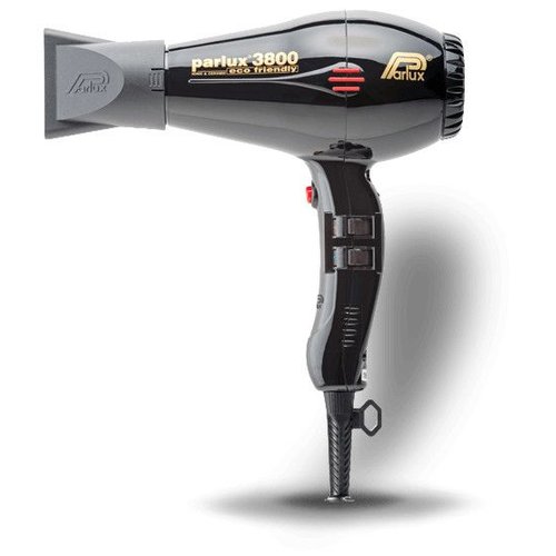 Parlux 3800 Eco Friendly Hairdryer Black Parlux 3800 Eco Friendly Hairdryer Black