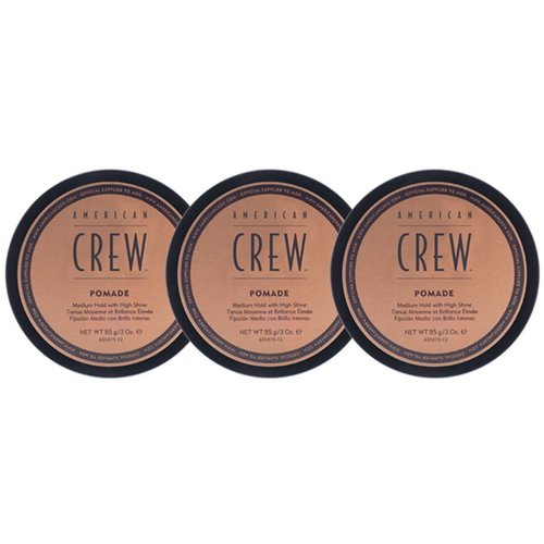 American Crew Pomade, 3 x 85 grams VALUE PACKAGE! 