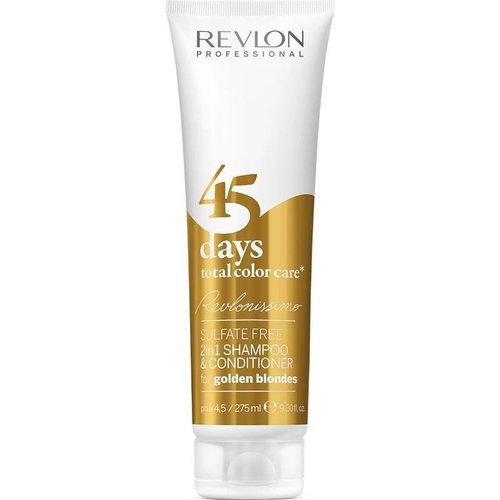 Revlon 45 Days 2 in 1 Shampoo & Conditioner Golden Blondes 