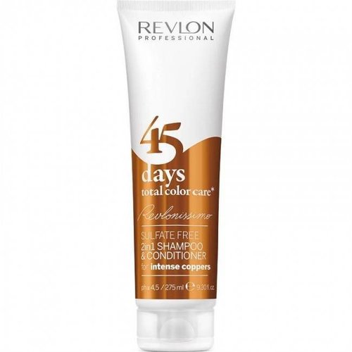 Revlon 45 Days 2 in 1 Shampoo & Conditioner Intense Coppers Revlon 45 Days 2 in 1 Shampoo & Conditioner Intense Coppers