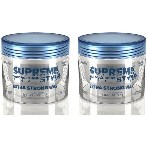 Supreme Style Extra Strong Wax Duopack