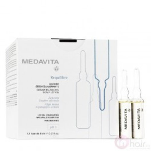 Medavita Requilibre Sebum-Balancing Scalp Lotion 12 x 6ml Medavita Requilibre Sebum-Balancing Scalp Lotion 12 x 6ml