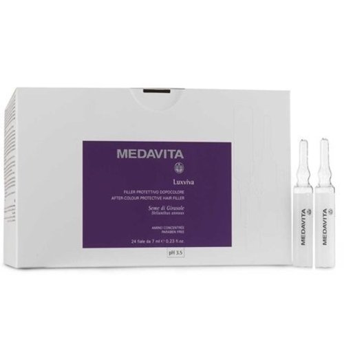 Medavita Filler protettivo Dopocolore pH 3,5, 24 x 7 ml 