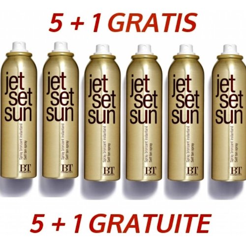 Jet Set Sun Spray Bronzant 150 ml, 5 + 1 Offert 