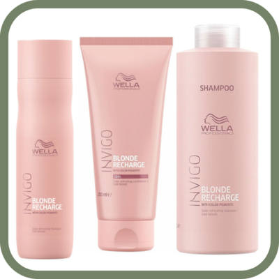 Recharge blonde Wella Invigo