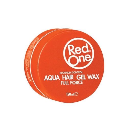 Red One Cire Gel Aqua Cheveux Orange 