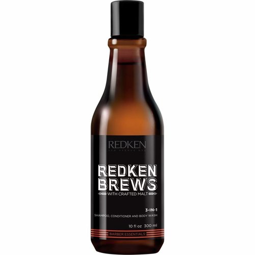 Redken Brews 3 en 1 shampooing 300 ml 